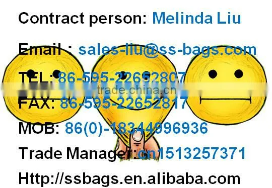 2015 stylish factory custom portable lady handbag