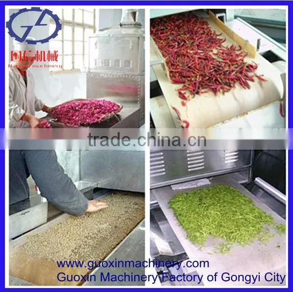 Made in China powder microwave drying machine with CE