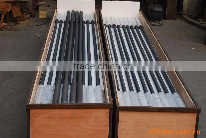 ED ( rod ) type Straight Silicon Carbide rod / silicon carbide heating element ED type sic rods