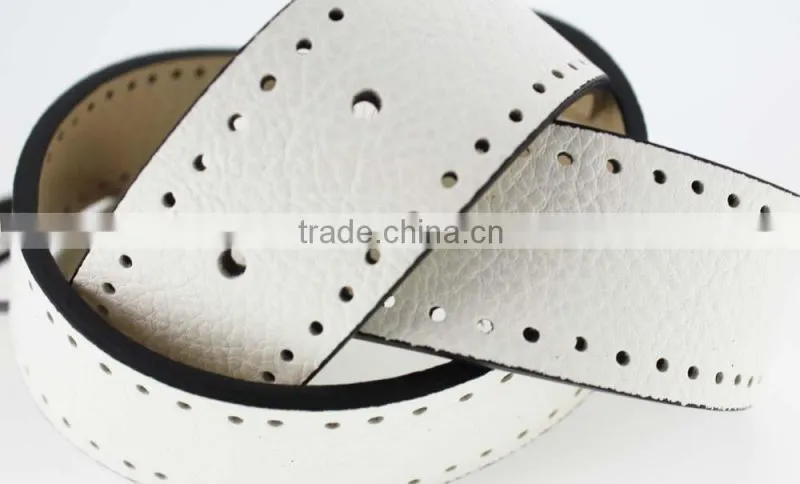 2015 Women Plain fashion PU leather jeans belt with Fuax leather and square buckles in yiwu