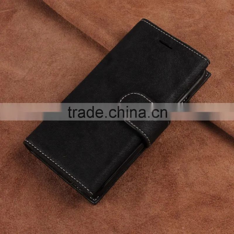 2016 Hot Denim Cell Phone case with many card slots
