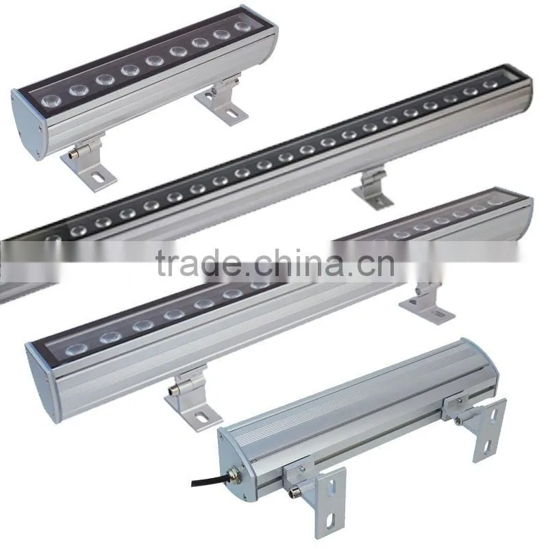 1000mm IP65 24w DMX512 RGB LED wall washer light CE RoHS