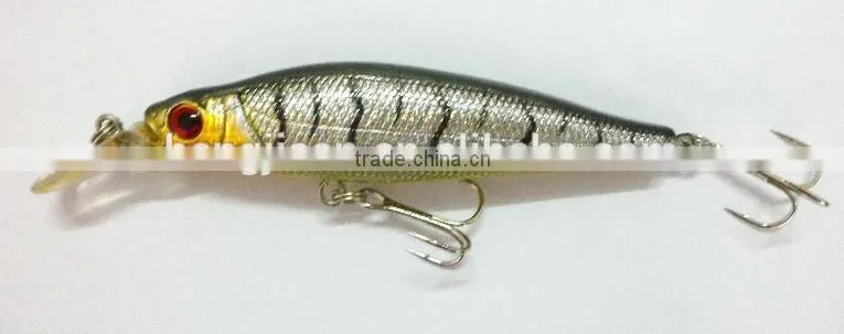 11cm 15.2g Fresh Water Bass lure Minnow baits fake hard bait with Size #4 Fishhook MI006