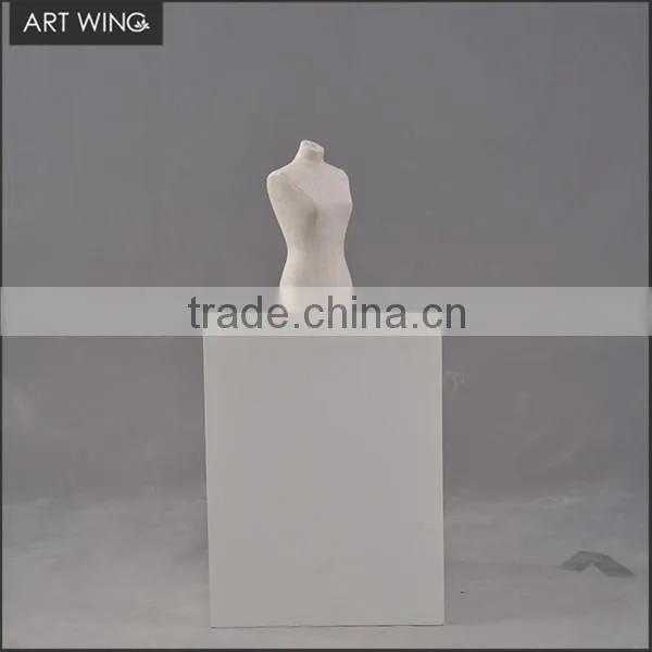 Small fiberglass jewelry displays for necklace/jewellery display stand/necklace display