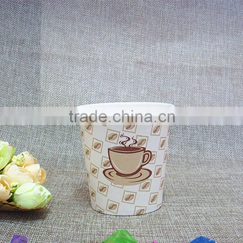 Disposable coffee paper cup 6 oz for turkey