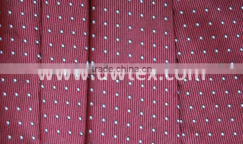 Red 100% silk mens ties
