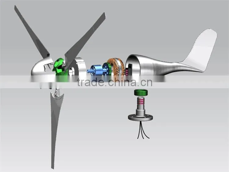 100w portable wind generator 12v 24v