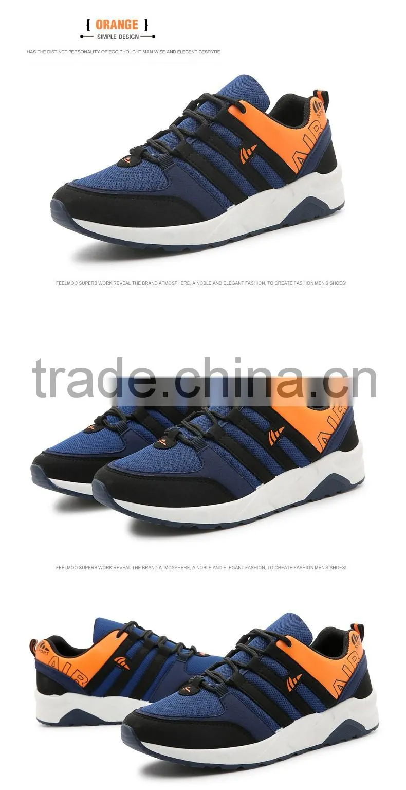 Wholesale in China #39-#44 Mesh Fabric sports running shoes for men