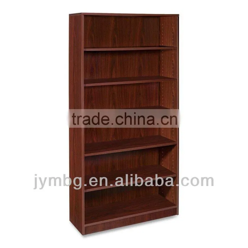 New style modern Lorell 5-Shelf Bookcase