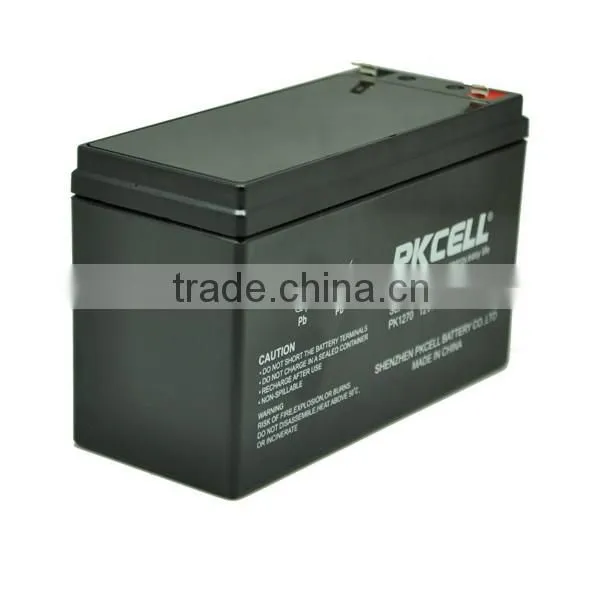 Good Sale 12V 7Ah Free Maintenance Rechargeable Lead Acid Battery For Toy Car