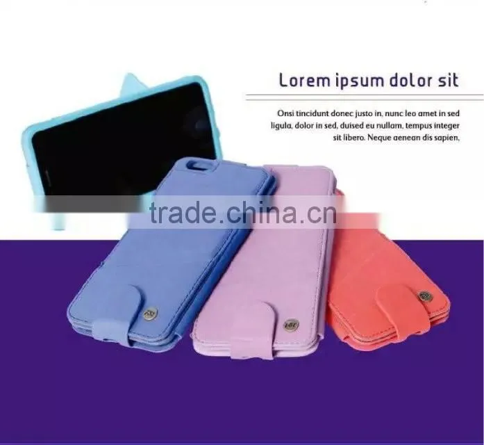 wallet card holder leather case for iphone 5 5g , brand original roar korea case for iphone 5 5g the secret