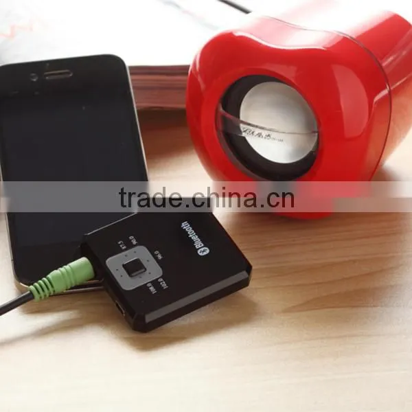 Newest Hot sell Portable bluetooth music receiver Converter stereo receiver wireless bluetooth FM frequency modulator