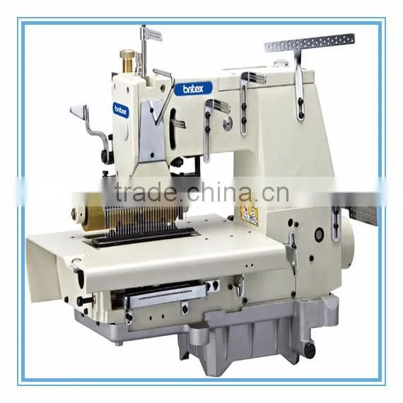 BR-1433P 33-needle Flat-bed Double Chain Stitch Sewing Machine With Shirring