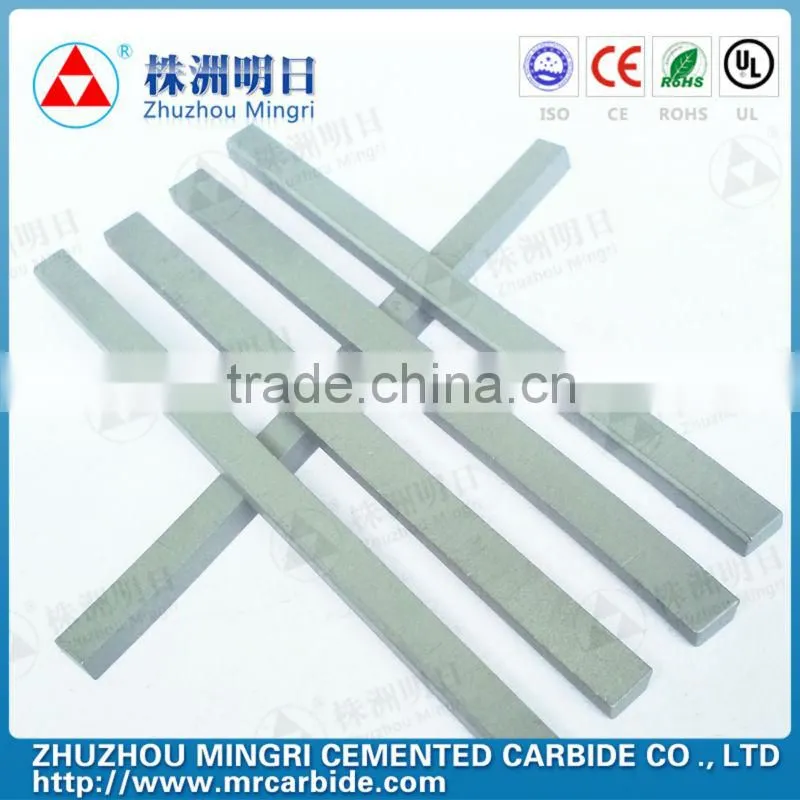 cemented carbide square strips used for original wood and brass rod