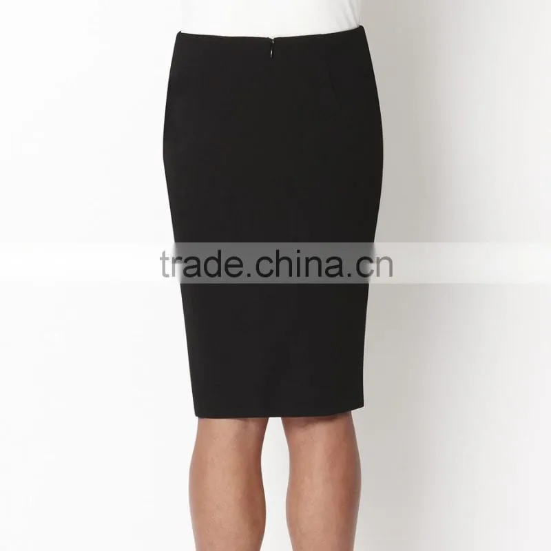 Midi style women latest fashion asymetrical skirt
