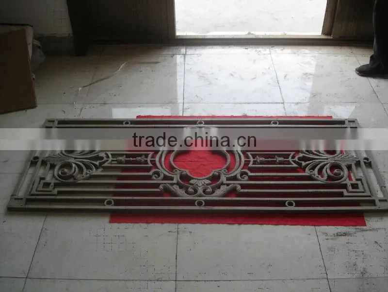cast iron garden fence 018