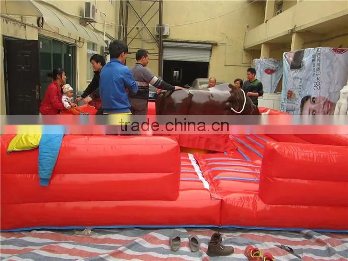 cheap price inflatable mechanical bull riding for sale