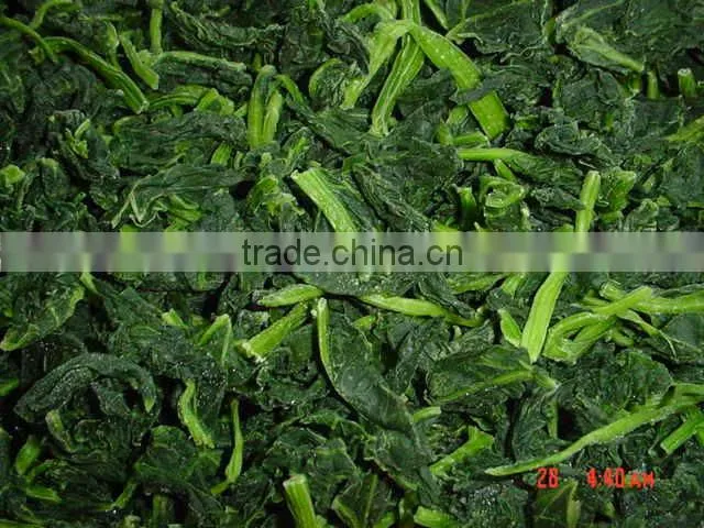 Supply new crop frozen spinach