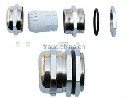 Cable connector/M20X1.5 nickel plated brass cable glands