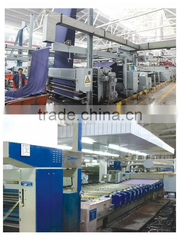 CVC jeans fabric with foil printing TC demin fabric