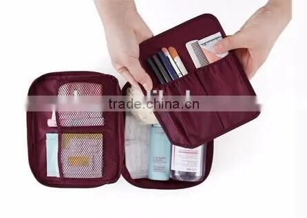 YIWU RODA 100%polyester fashion foldable cosmetics storage bag