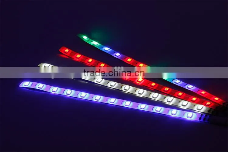 5050 12smd 30cam DC12V white PCB Colorful Knight Rider Led Flash Lights for Cars