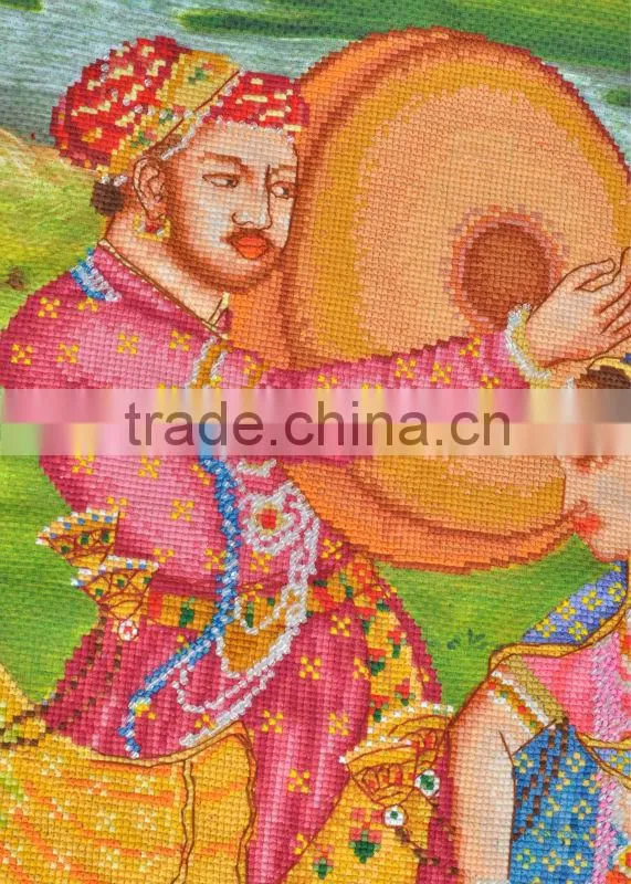 3D cross stitch buddha kits india