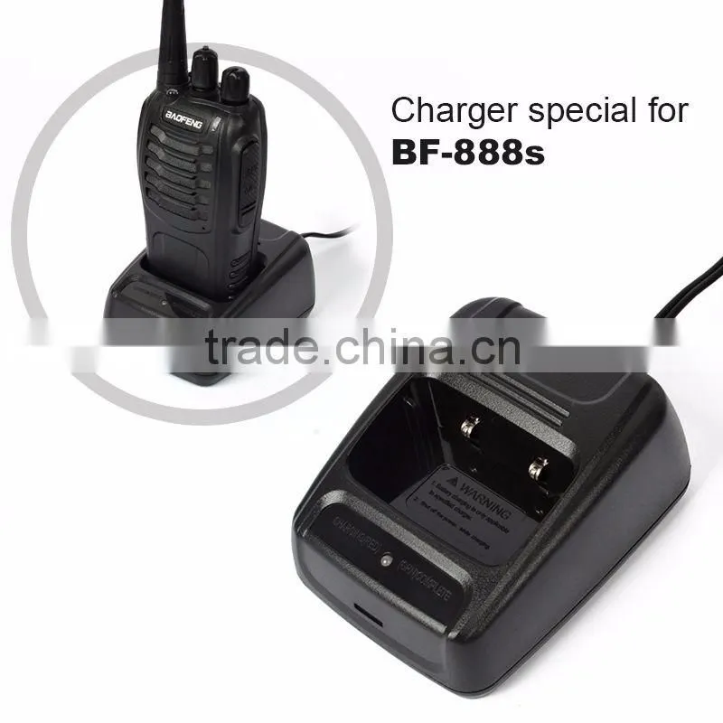DC5V-500mA Desktop Li-ion USB Battery Charger For BaoFeng BF- 888S Walkie Talkie
