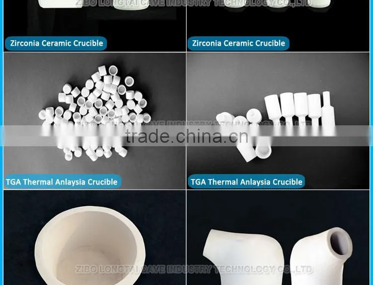 30ML Alumina Ceramic Crucible With 99% Alumina