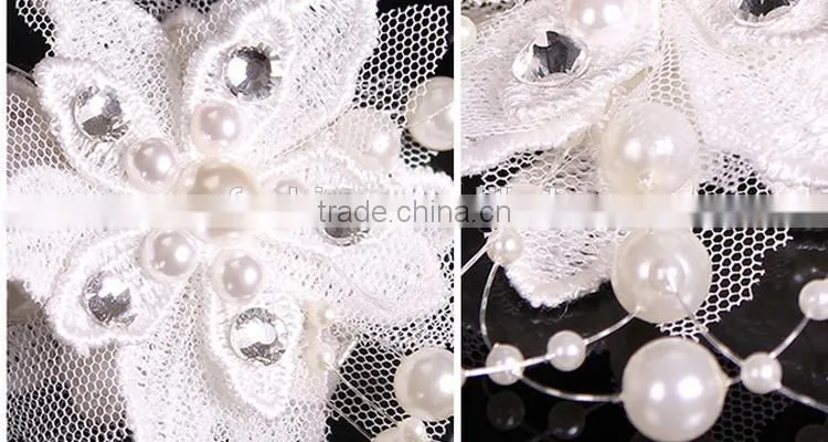 white flower ladies fancy elite hair clips for haidresser
