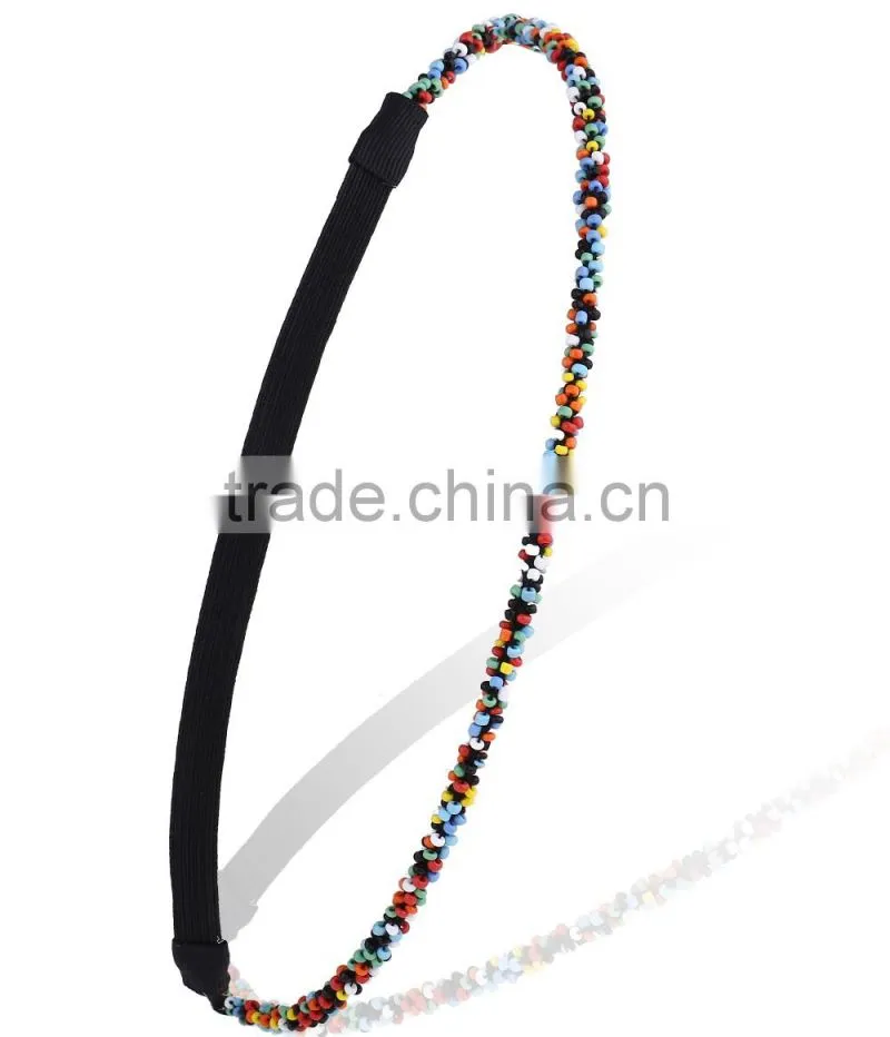 Girl Gorgeous Retro Beads Crystal Rhinestone Headband Hair Band Hot