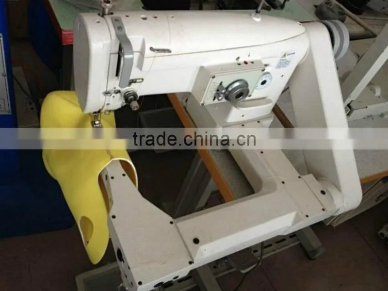 High speed auto oiler bending arm 2 point zigzag sewing machine