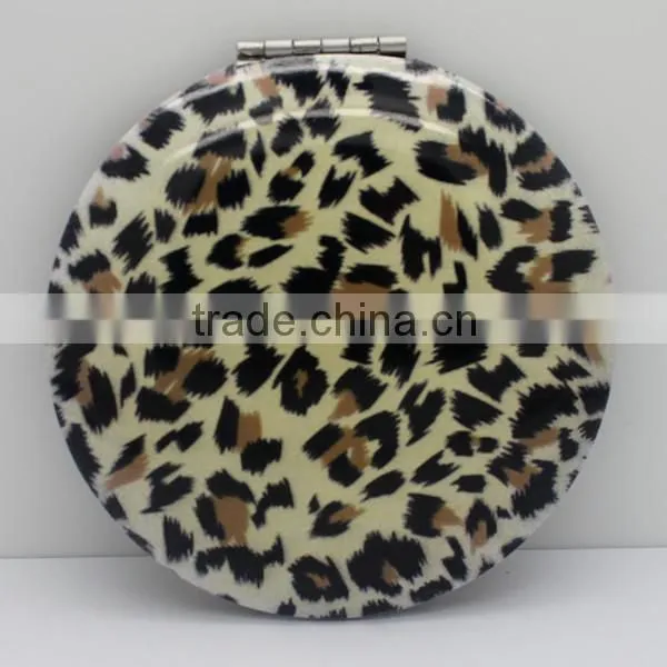 High Quality Round Aluminum Pocket Mirror For Promotion
