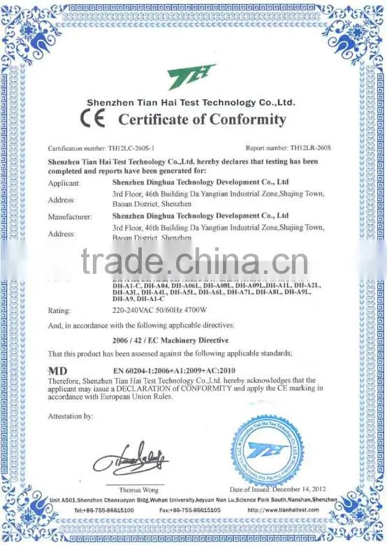 DING HUA DH-A1L laser positioning +soldering iron cell phone repair station