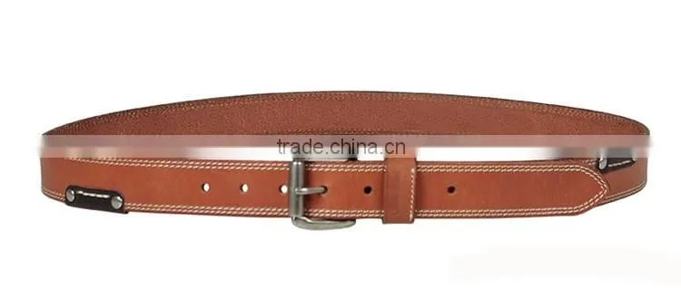 New design Italian leather belt for mens