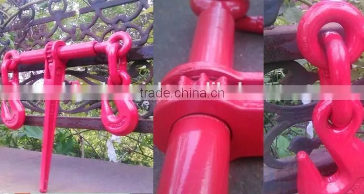 G70 us type casting rachet type load binder with grab hook