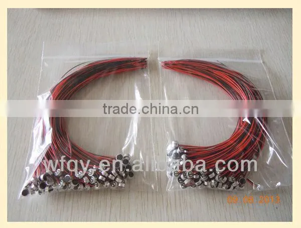 6.0mm Omnidirectional electret condenser microphone--RoHS