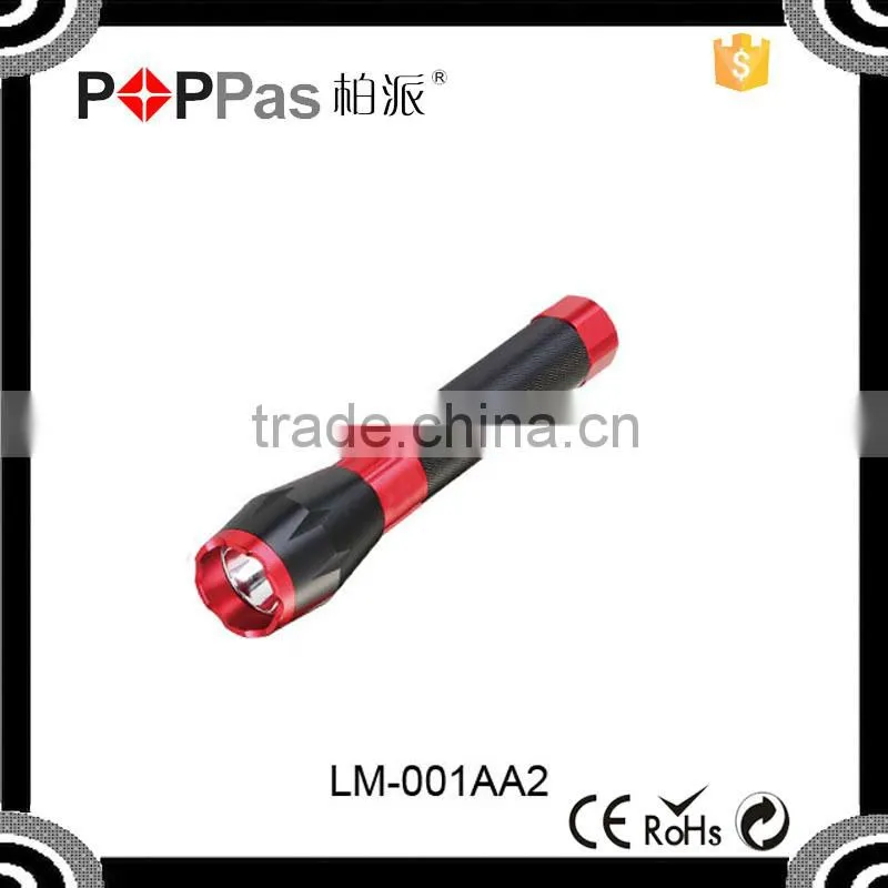 POPPAS-LM 001 Series strong light flashlight Aluminum LED Flashlight Torch