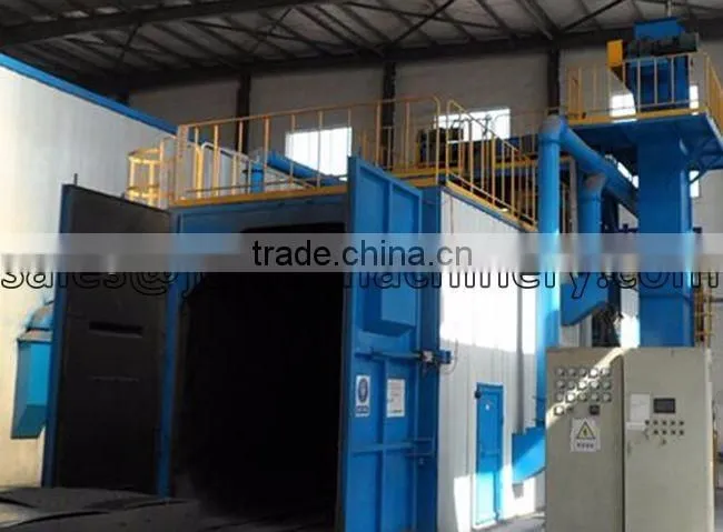 air sand shot blasting room/sand blasting room