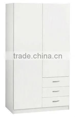 2 door kd Melamine walk in wardrobe