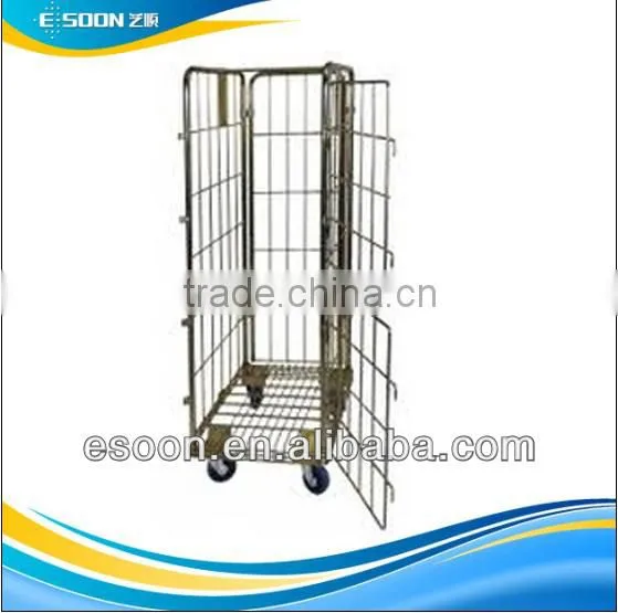 Storage sheds cage rolling metal storage bins
