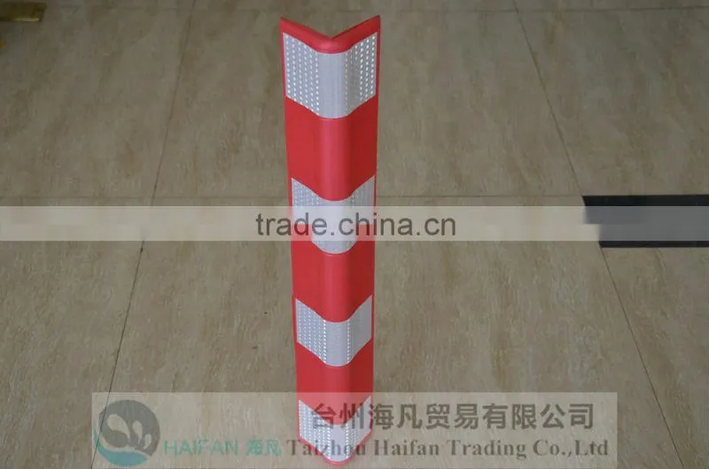 800*100*8mm round EVA colorful high visibility corner guard /Good quality Round Angle EVA plastic corner protector for garage