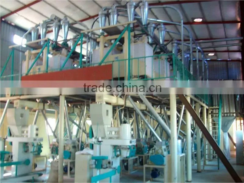 maize germ and grits machine