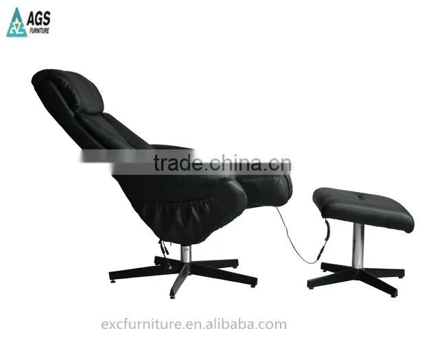 Hot sale modern novel electric massage leisure recliner chair with footrest AGS-9015