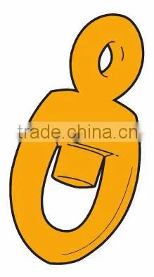 black painted Marine Anchor Chain and Anchor Shackles