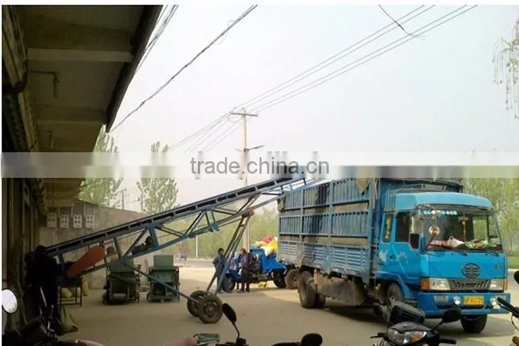 mobile belt conveyor for concrete batching plant finished products12m*800mm/12m*1000mm