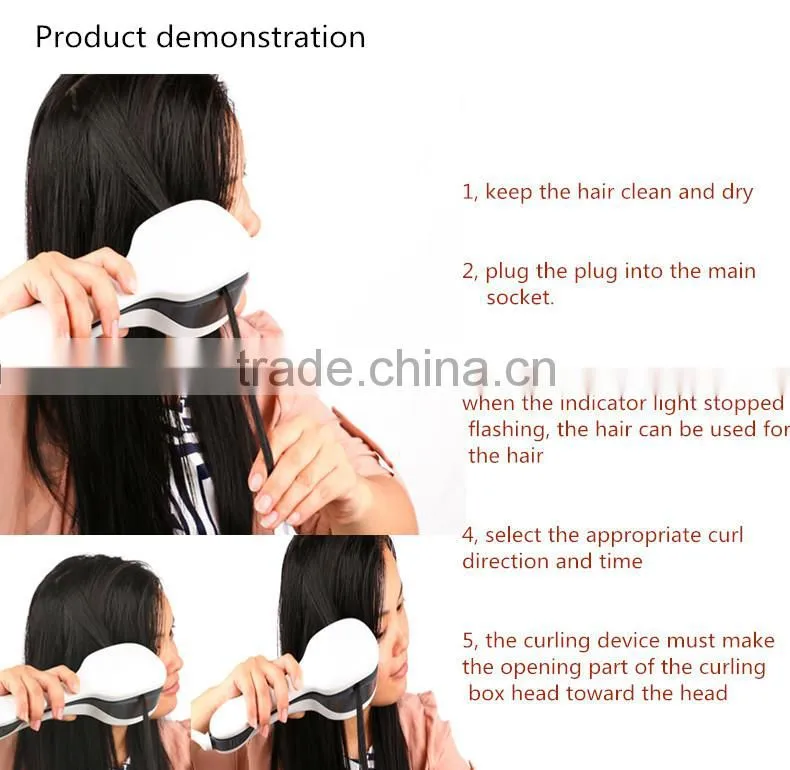 2015 Newest! Negative ion Digital auto hair curl, Magic hair curler, LCD Automatic hair curler, skype/anna294913768