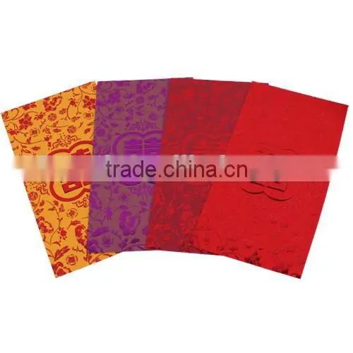 2014 colorful red packet printing Guangzhou wholesale with lower price