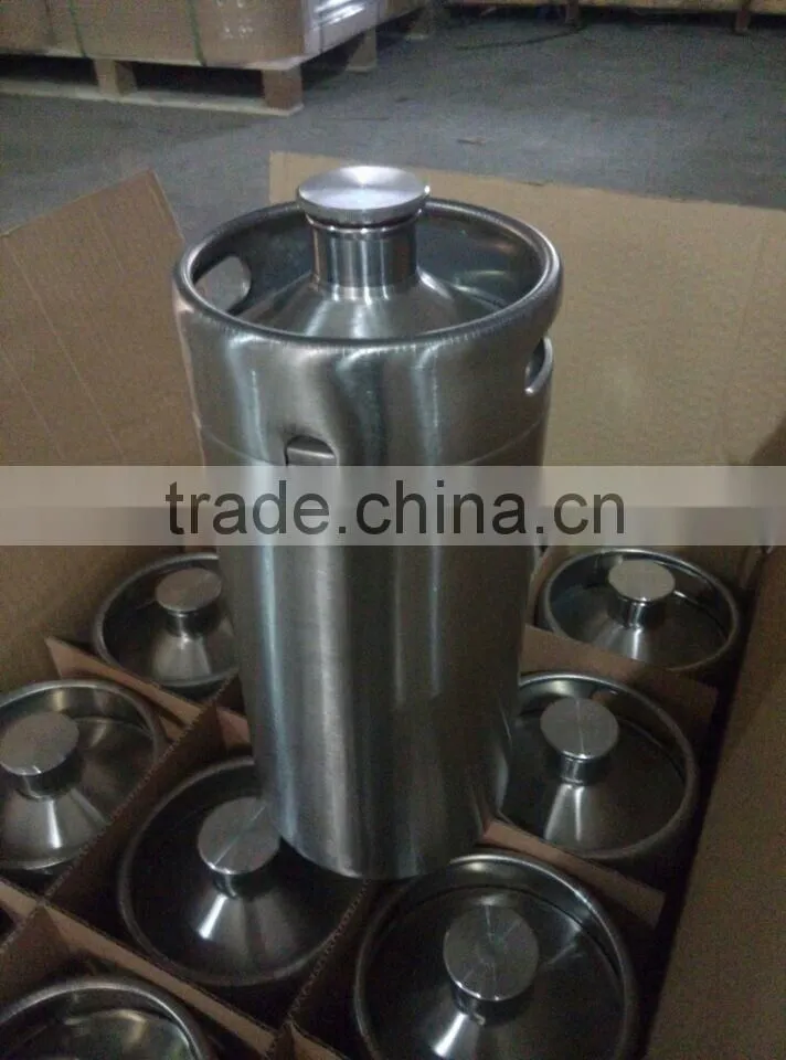 2015 new style brush 2 L keg with logo