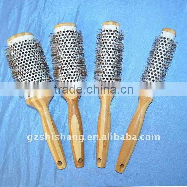 Professional Hairdresser Vent Round ceramic Hair Brush set